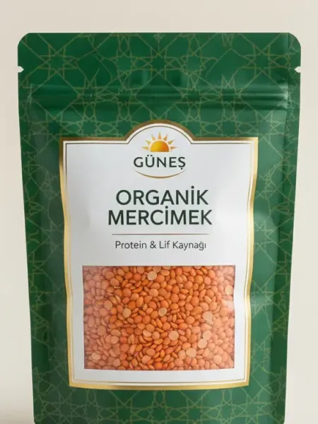 Organik Kırmızı Mercimek