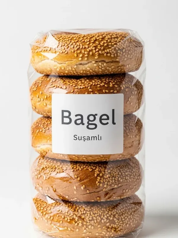 Susamlı Bagel (4'lü)